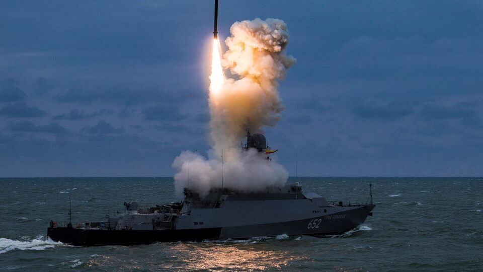 Россия производит до 40 "Калибров" в месяц, отмечают в ГУР. На фото – пуск этой ракеты в 2017 году