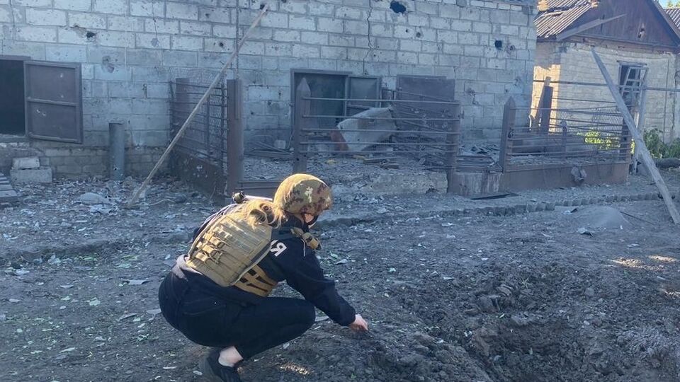 У поліції зазначили, що загарбники завдавали прицільних ударів по українських правоохоронцях