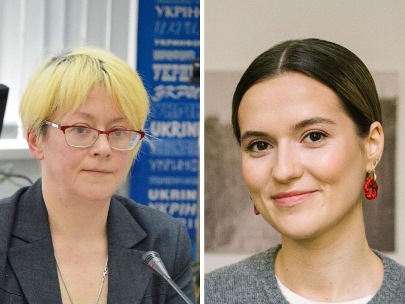 Скорик (слева) раскритиковала интервью, взятое Тимошенко