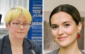 Скорик (ліворуч) розкритикувала інтерв'ю, яке взяла Тимошенко