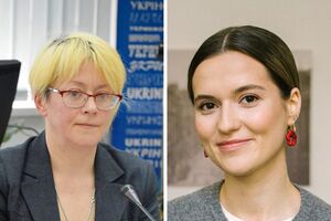 Скорик (слева) раскритиковала интервью, взятое Тимошенко