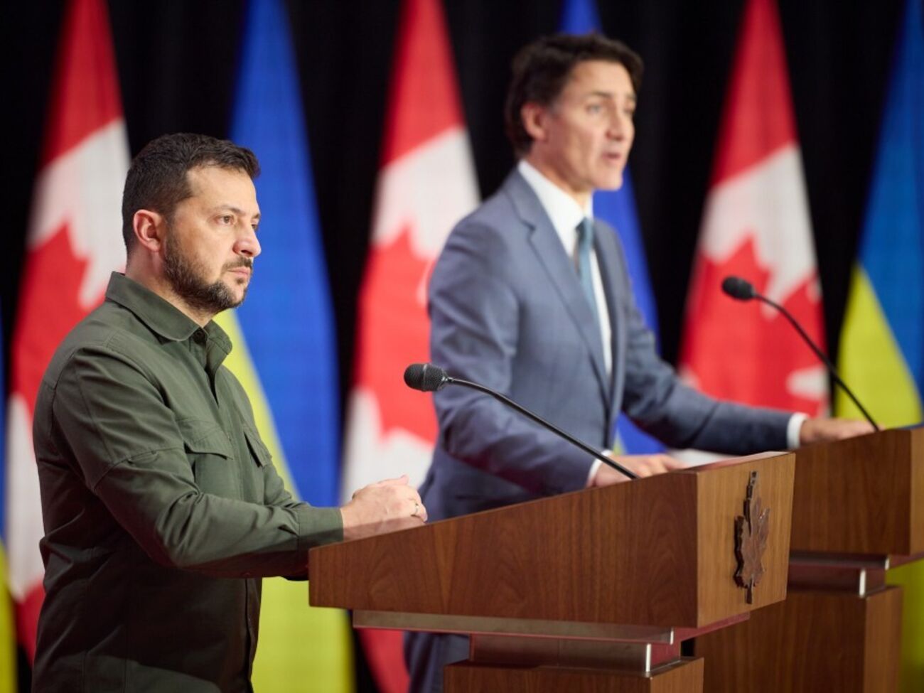 Зеленский 6 мая лично пригласил Трюдо посетить саммит мира в Швейцарии в июне