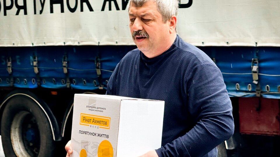 Із 2014 року Фонд передав для жителів України 13 млн продуктових наборів