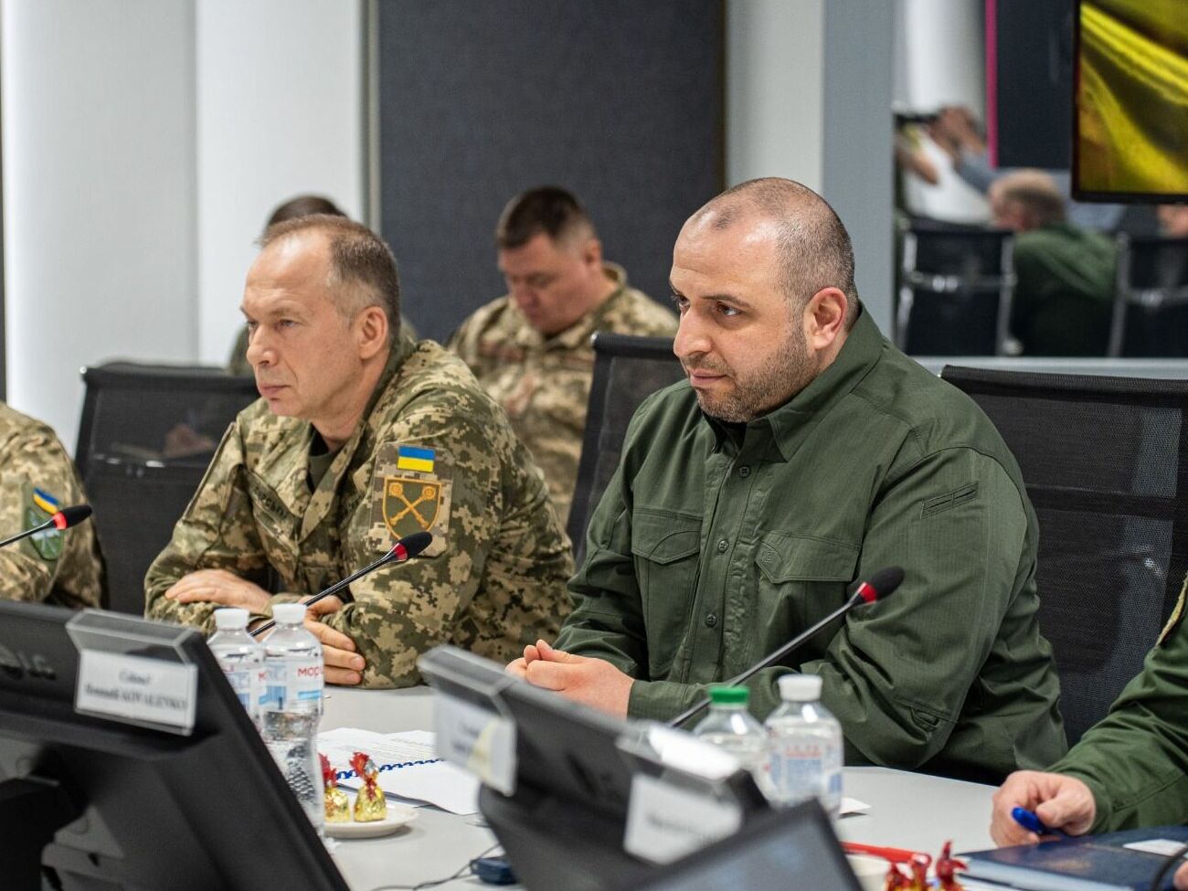 У розмові також брав участь Сирський