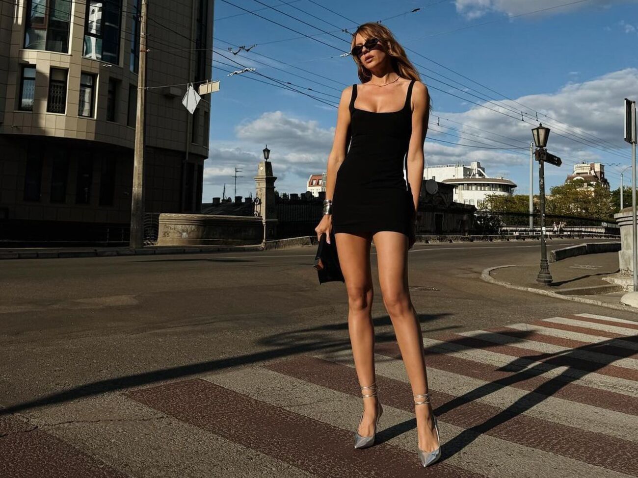 Нікітюк обрала сукню, яка підкреслює фігуру