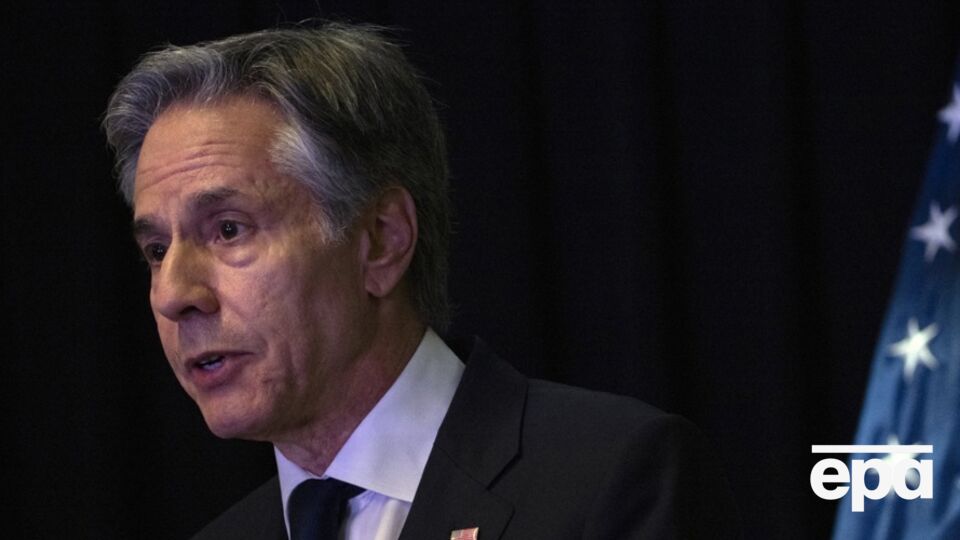 Блинкен в очередной раз выразил Украине поддержку со стороны США