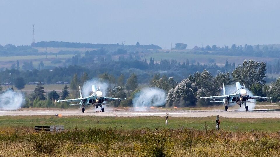 На Бельбеке зафиксировали возгорания