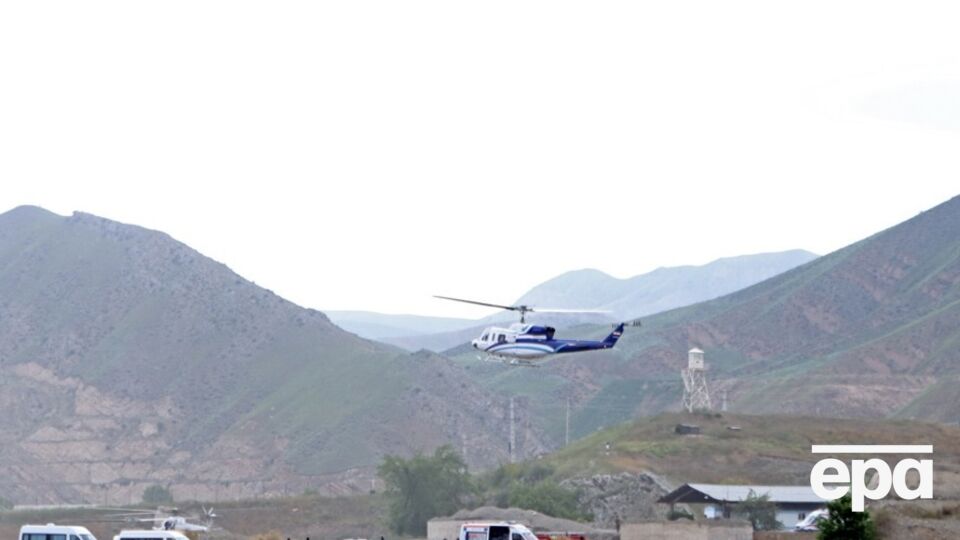 Раиси летел на вертолете Bell 212