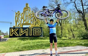 Вага проехал на велосипеде около 1700 км