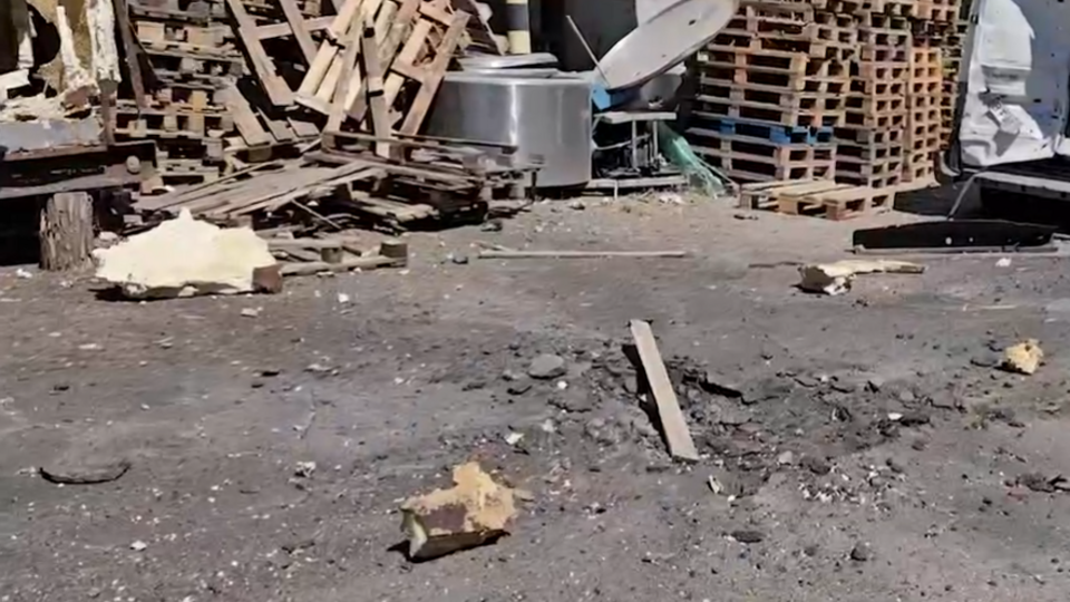 Ворожі снаряди поцілили в одне з підприємств міста