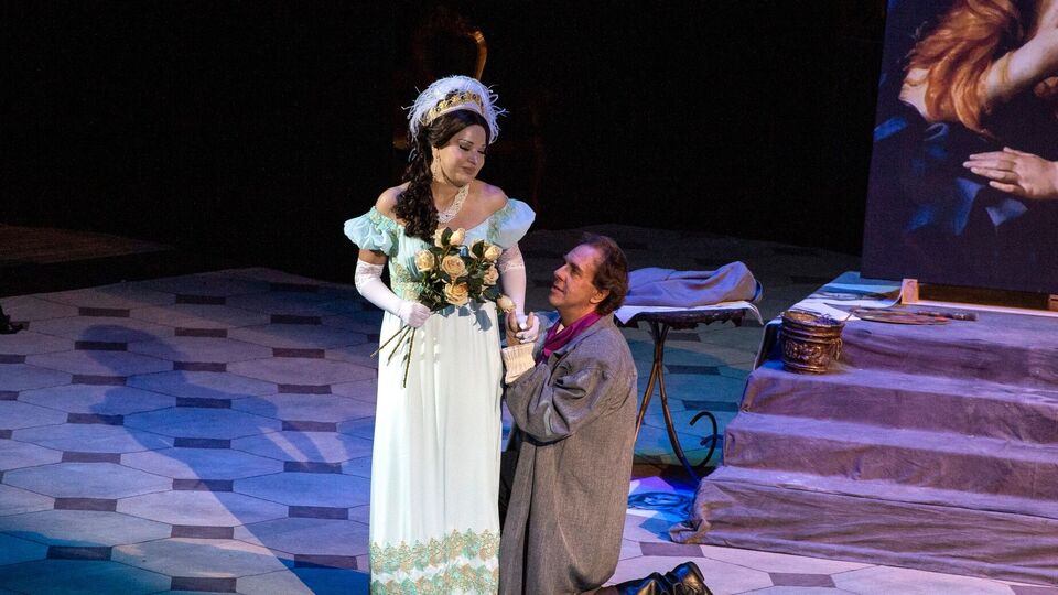 Головну жіночу партію виконала Марія Максакова