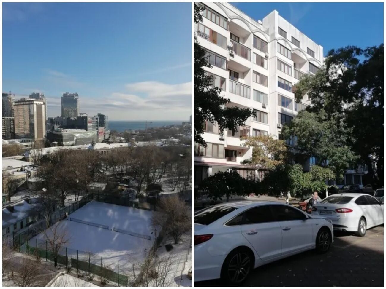 Из окон квартиры Сальдо на восьмом этаже 18-этажки открывается вид на море, квартира Шелкова – тоже рядом с морем, расположена на третьем этаже восьмиэтажки