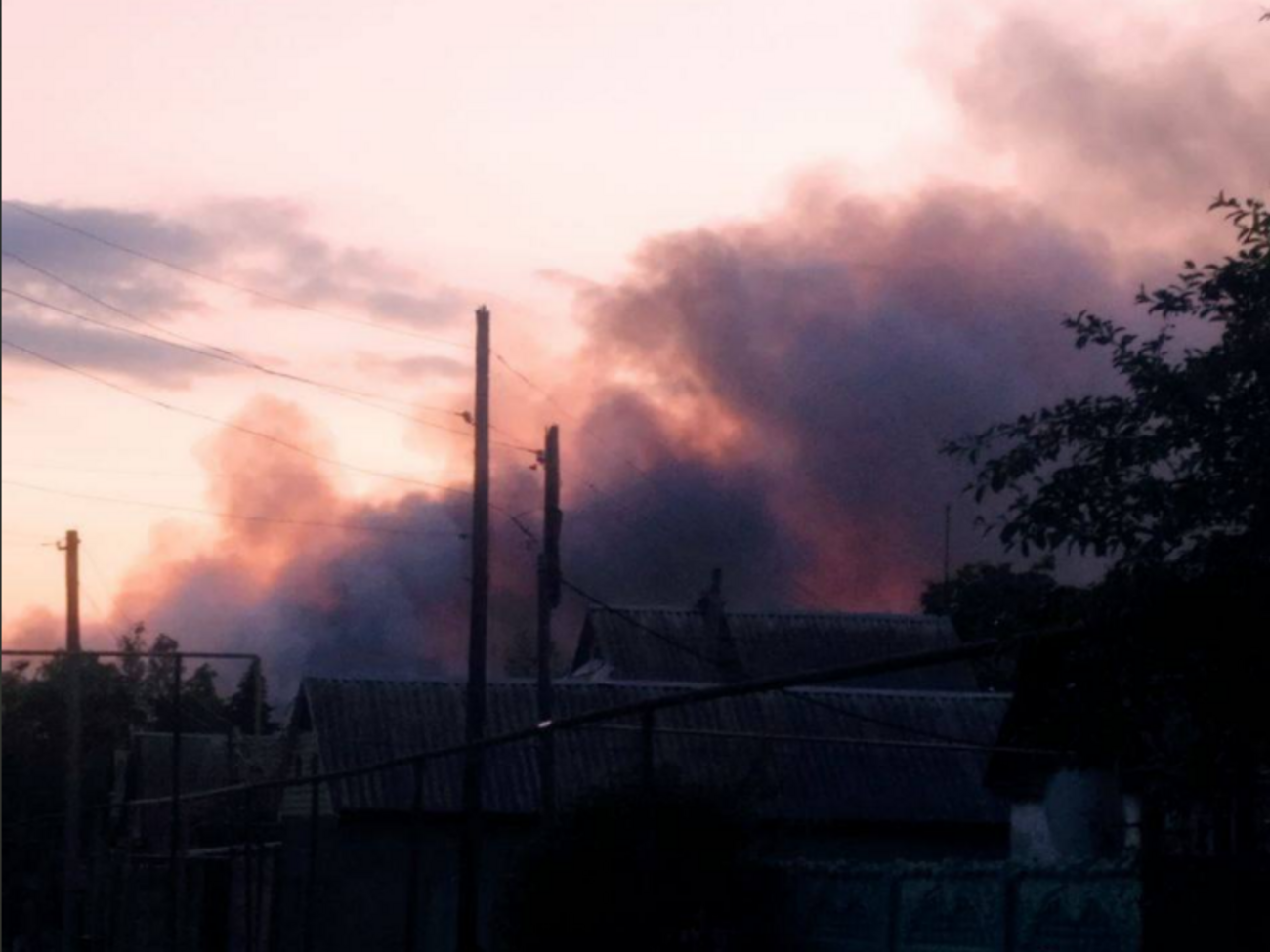 У Луганській області 20 травня було два прильоти за день, зазначив Лисогор