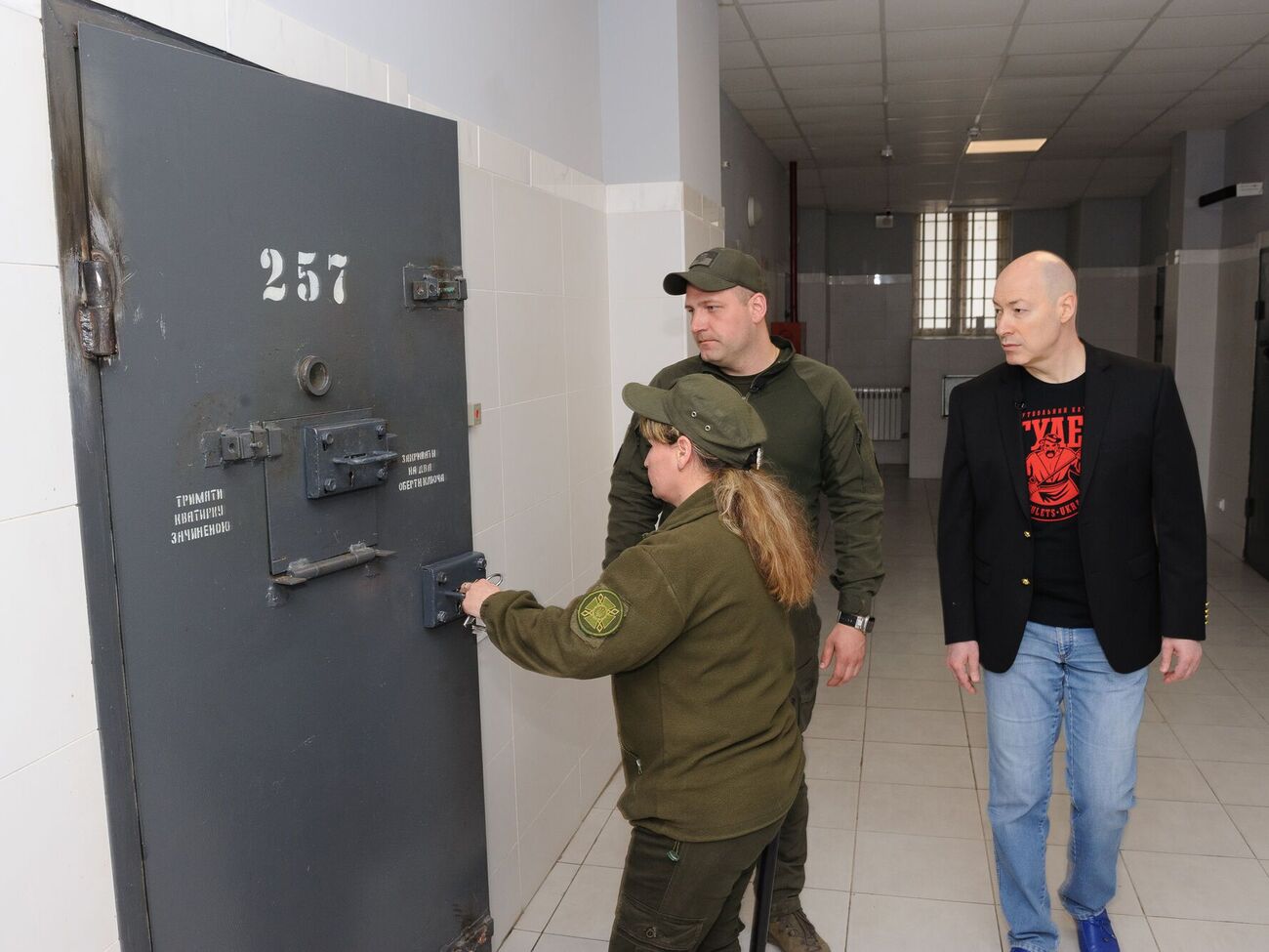 Гордон спілкувався з першим заступником начальника СІЗО