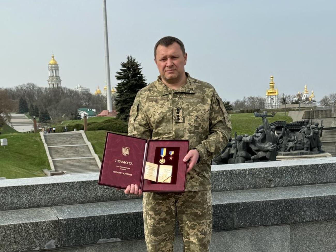 Настенко в этом году был удостоен звания Героя Украины