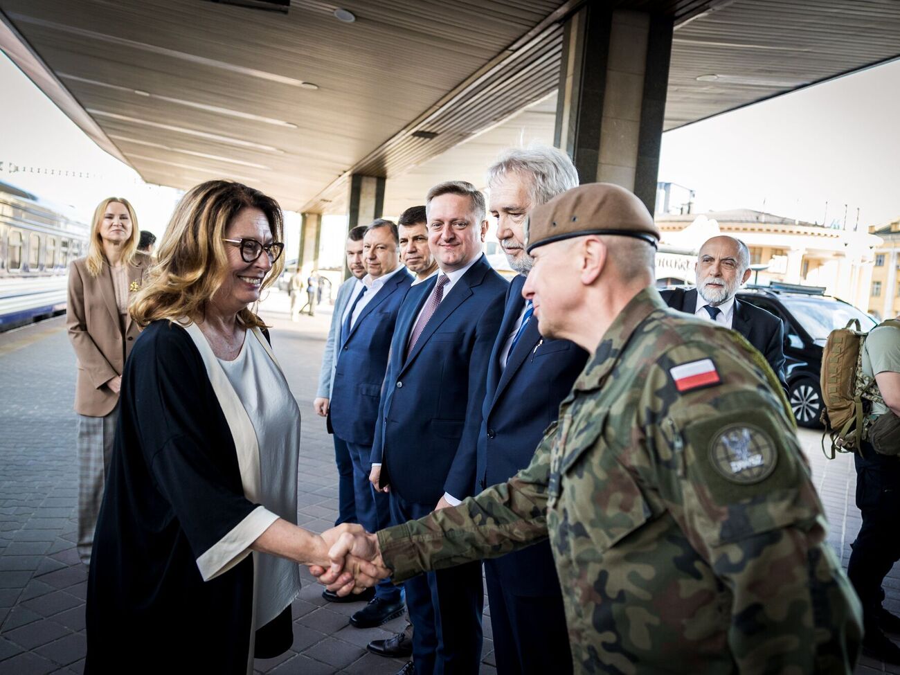 В Киеве Малгожата Кидава-Блонская выступит в Верховной Раде и встретится с ее председателем Русланом Стефанчуком