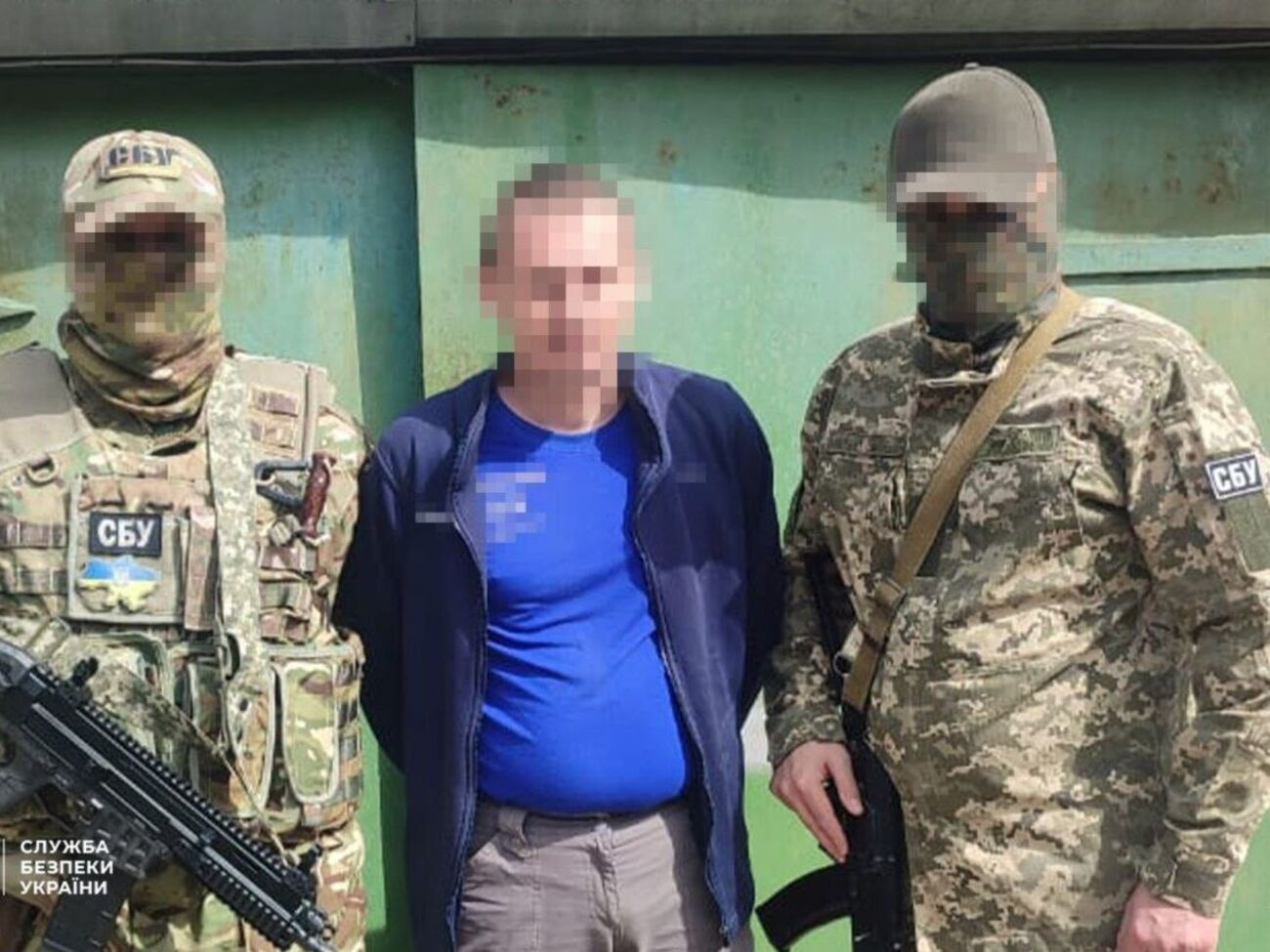 Подозреваемого задержали в его собственном доме