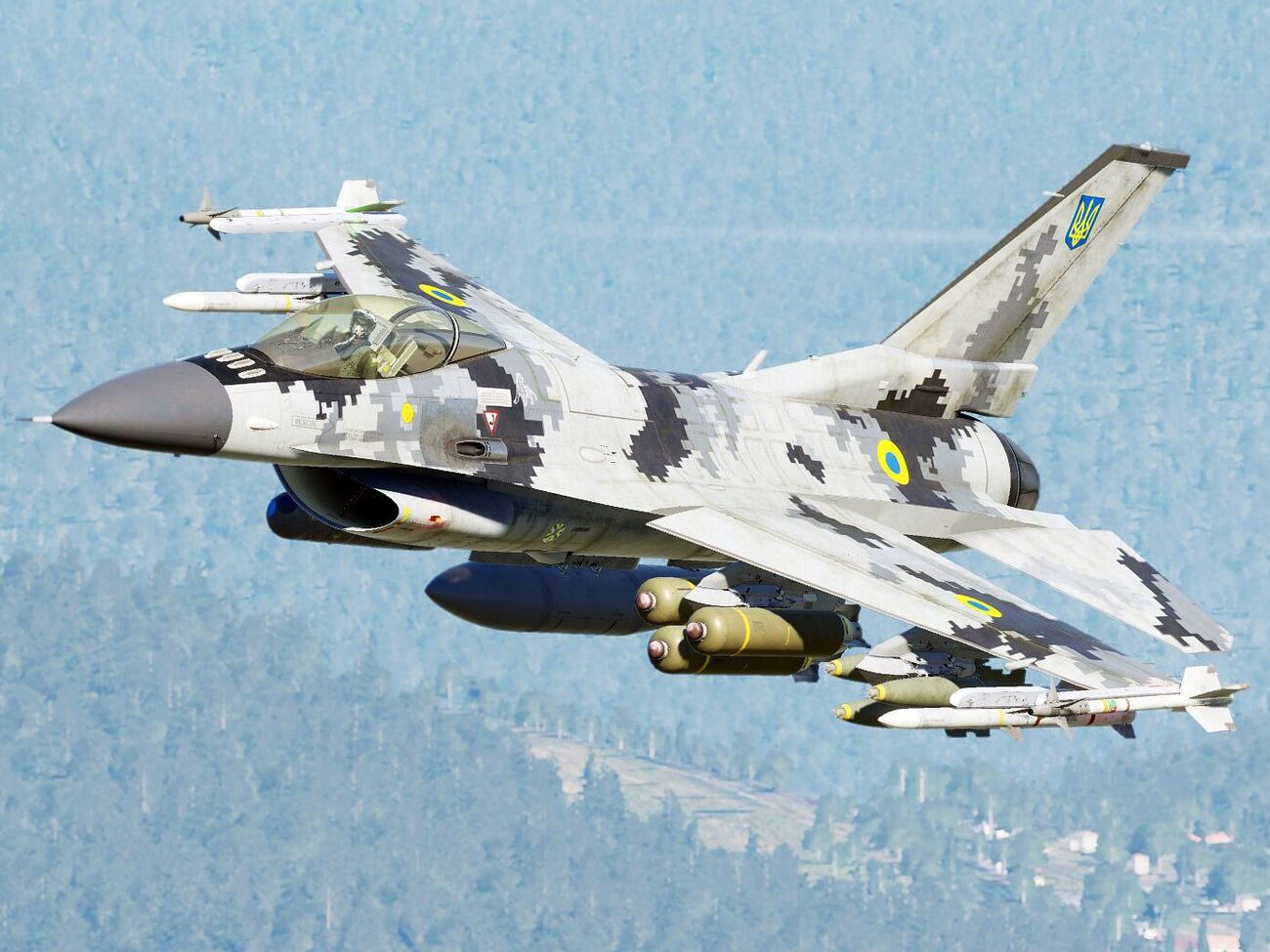 F-16 даже в небольшом количестве смогут выполнять определенные задачи в небе Украины, заявил Евлаш