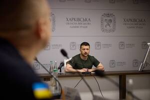 Зеленський заслухав доповіді про оборону області, зокрема на вовчанському напрямку