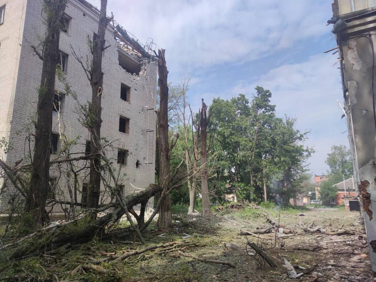 Противник снова ударил по Харьковской области