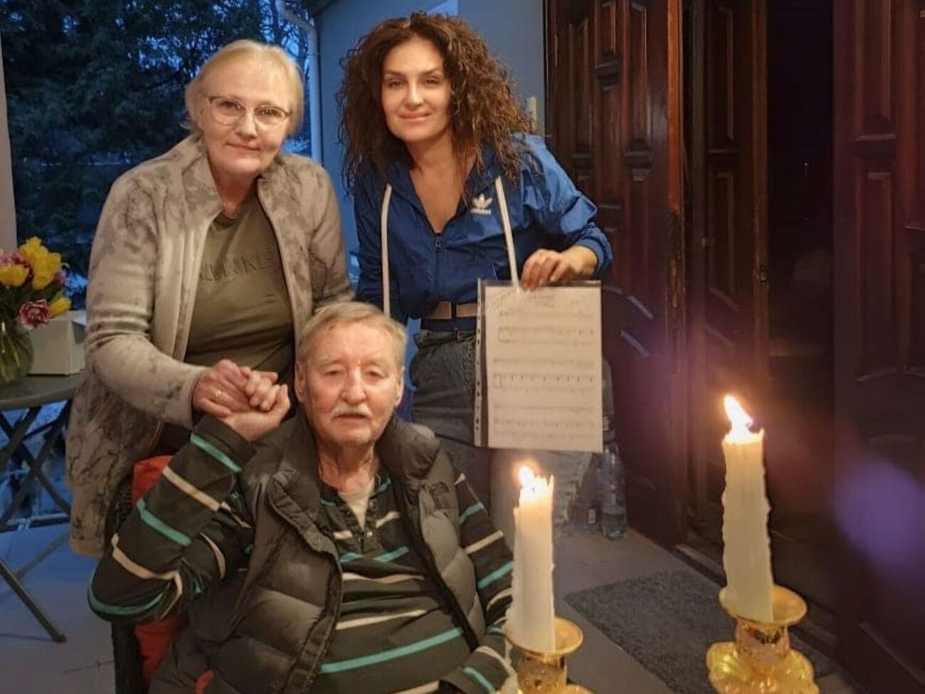 Супруга композитора отметила, что решение Ковальчук поднять ноты к песне "Моя Україна" было спонтанным