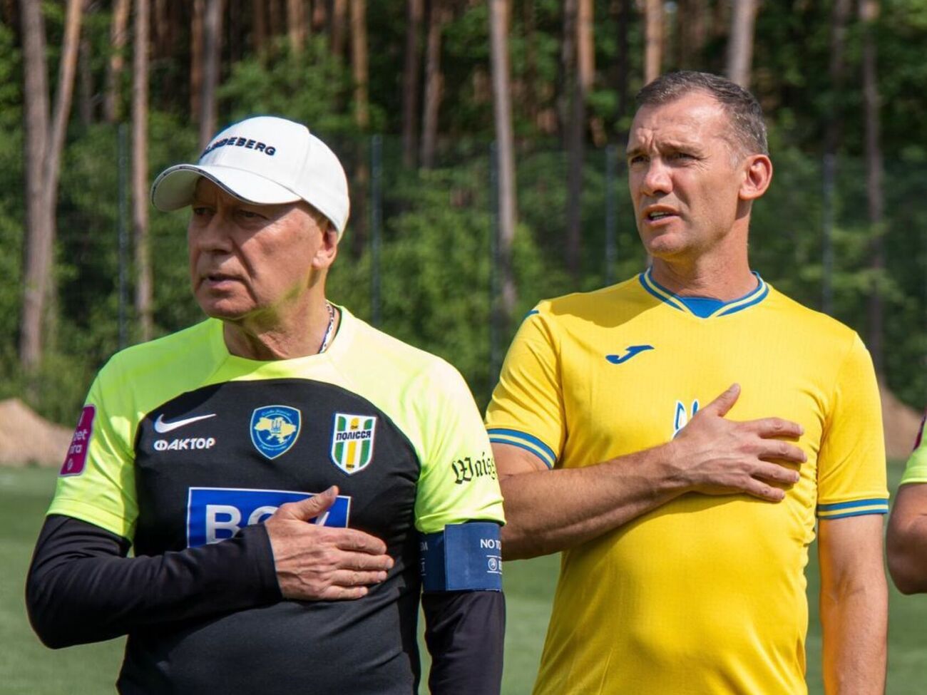 Андрей Шевченко сыграл за житомирян первый тайм и не забил ни одного мяча