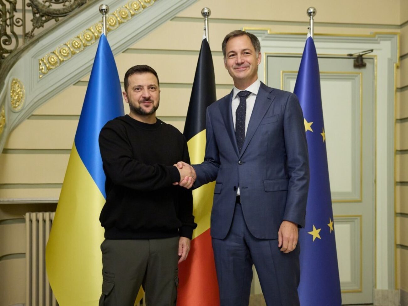 Зеленский и де Кроо подписали соглашение о гарантиях безопасности между Украиной и Бельгией