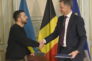 Зеленский и де Кроо 28 мая в Брюсселе подписали соглашение между Украиной и Бельгией о гарантиях безопасности
