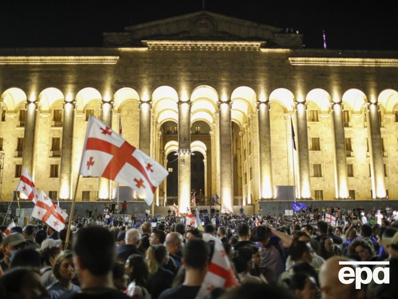 У Грузії регулярно протестують проти закону про "іноагентів"