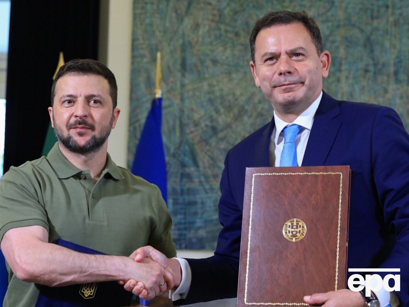 Соглашение подписали Зеленский и Монтенегру