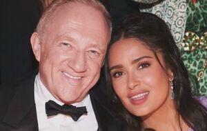 Хайек и Пино поженились в 2009 году