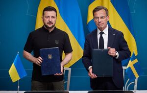 Зеленский и Кристерссон подписали соглашение о безопасности между Украиной и Швецией