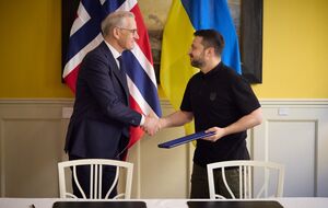 Йонас Гар Стере и Зеленский подписали соглашение о гарантиях безопасности между Норвегией и Украиной