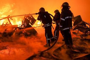Найбільша пожежа виникла у складських приміщеннях із загальною площею приблизно 3 тис. м²