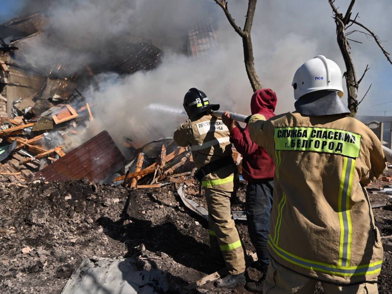 У Бєлгороді, ймовірно, вибухнула бомба, яка впала з російського військового літака
