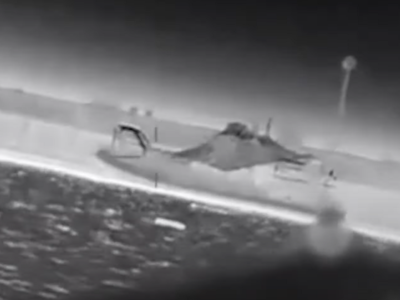 В ходе операции подразделение ГУР "Group 13" использовало ударный морской дрон Magura V5