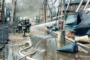 Пожар уже локализован, сообщили в ОВА