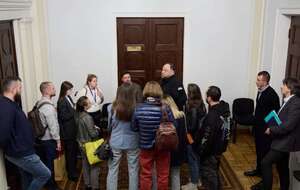 7 мая с журналистами встречался Стефанчук