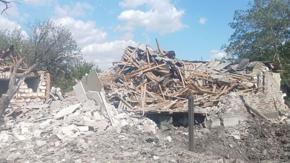 У Лимані знищено шість приватних будинків