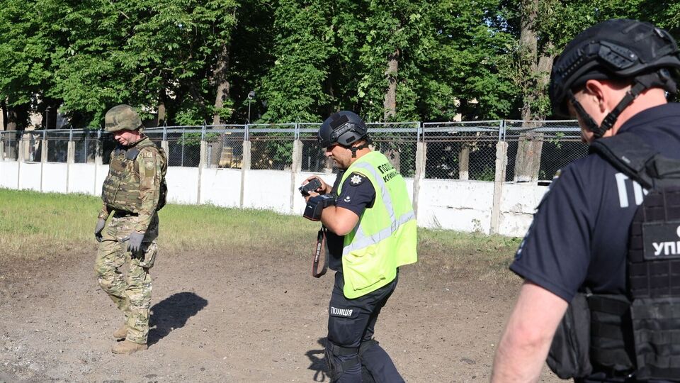 Люди от взрыва не пострадали