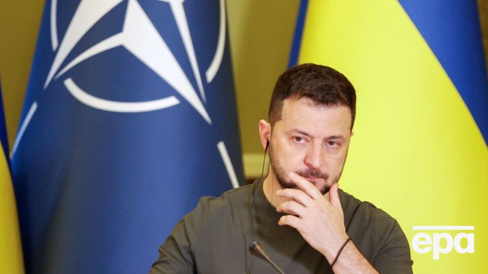 Важно, чтобы не только Украина поднимала вопрос своего членства в НАТО, отметил Зеленский