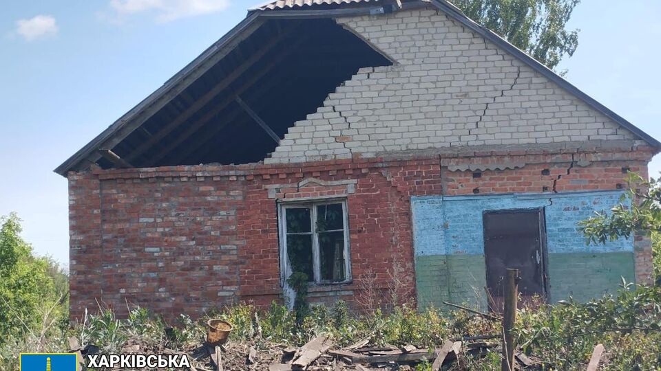 У Харківській області загинув один цивільний і поранено двох унаслідок російського авіаудару