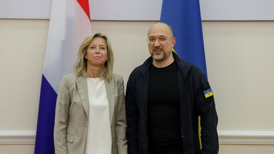 Шмыгаль встретился с Оллонгрен в Киеве