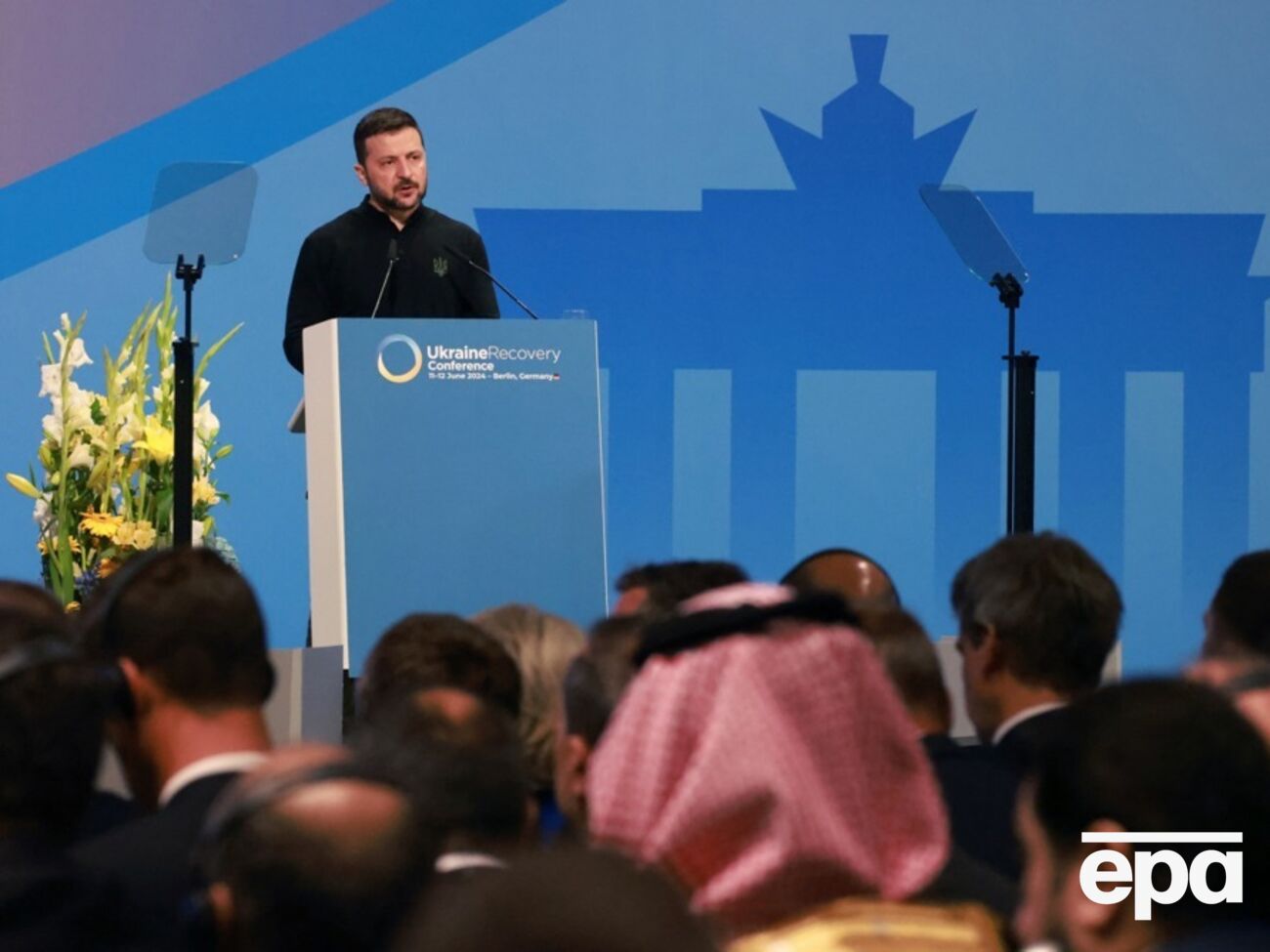 Зеленський у Берліні: Ми просимо в партнерів обладнання із зупинених електростанцій і пряму фінансову підтримку