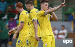 Цыганков празднует гол в ворота сборной Молдовы