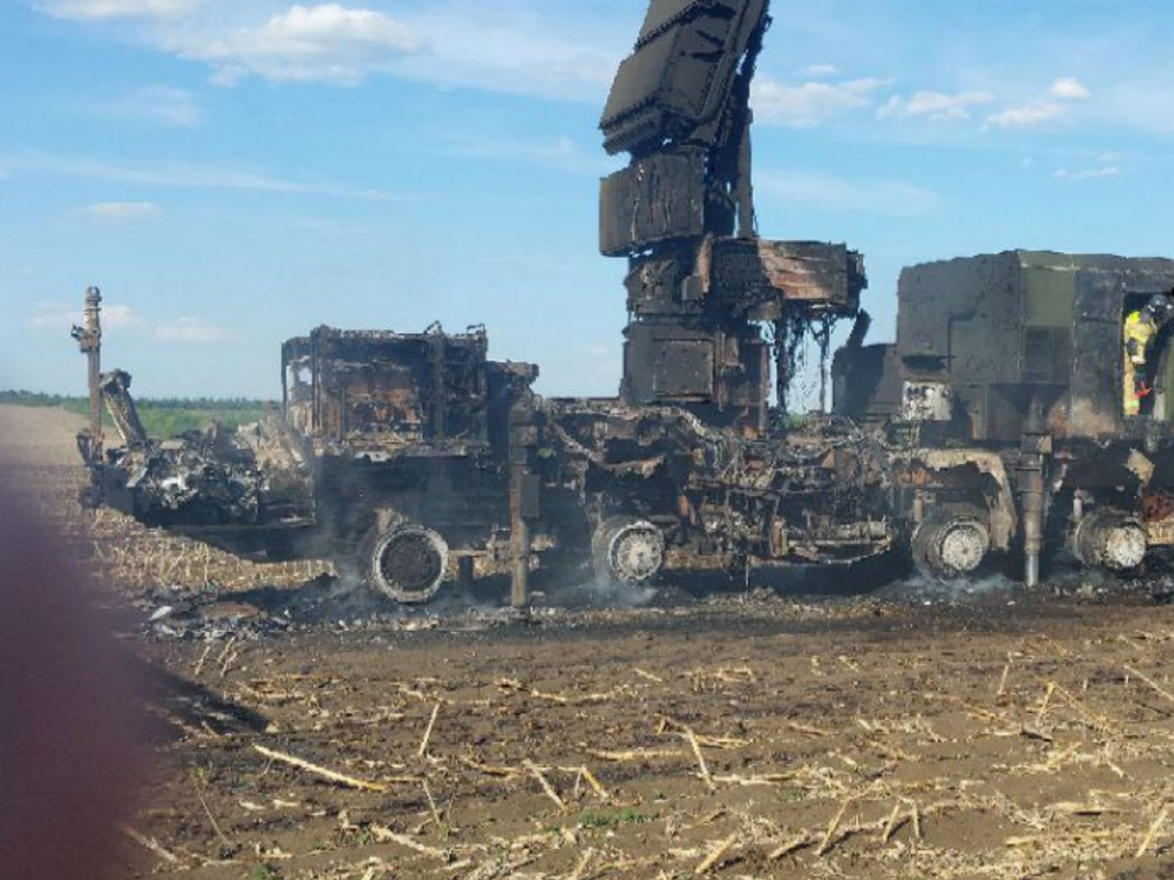 В Джанкое могли быть уничтожены пусковые установки российского ЗРК С-300