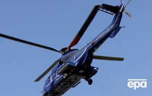 Для пошуку нападника правоохоронці залучили поліцейський гелікоптер