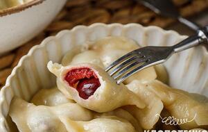 Тесто для вареников не должно быть слишком тонким