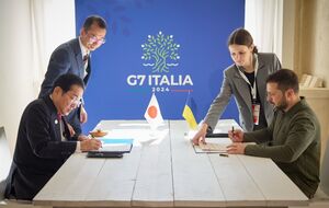 Зеленский и Кисида 13 июня подписали соглашение о безопасности между Украиной и Японией