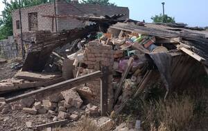 Никополь снова подвергся вражеским ударам